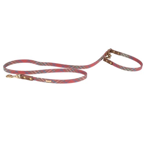 Laisse rouge chien E2700