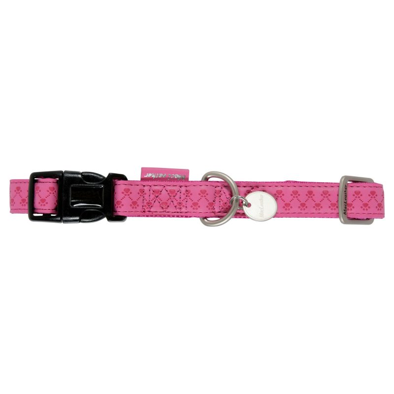 Collier chien rose DOO-F1452