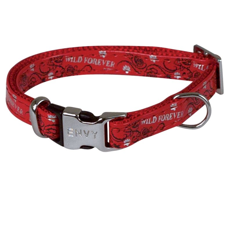 Collier chien rouge F7000