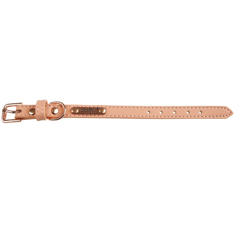 Collier chien rose F8704