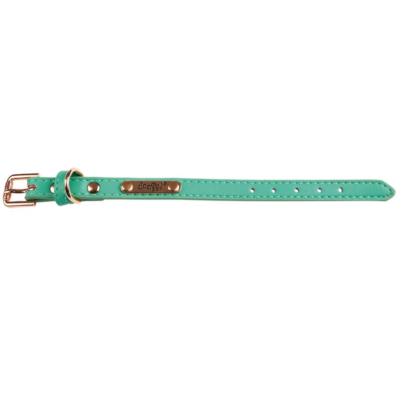 Collier chien vert F8704