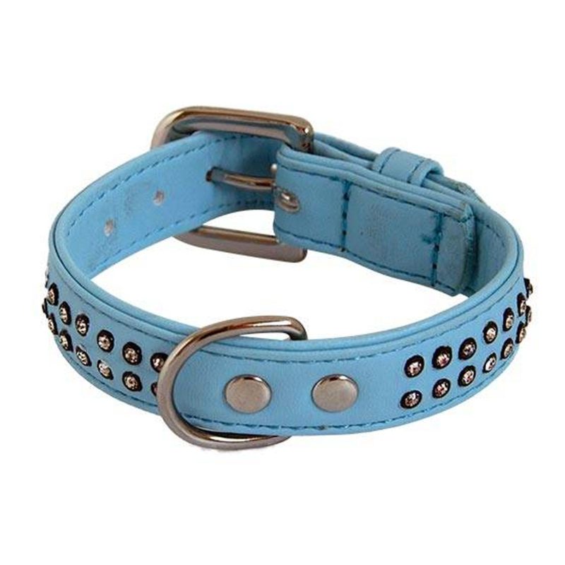 Collier Doogy Glam G1036 bleu