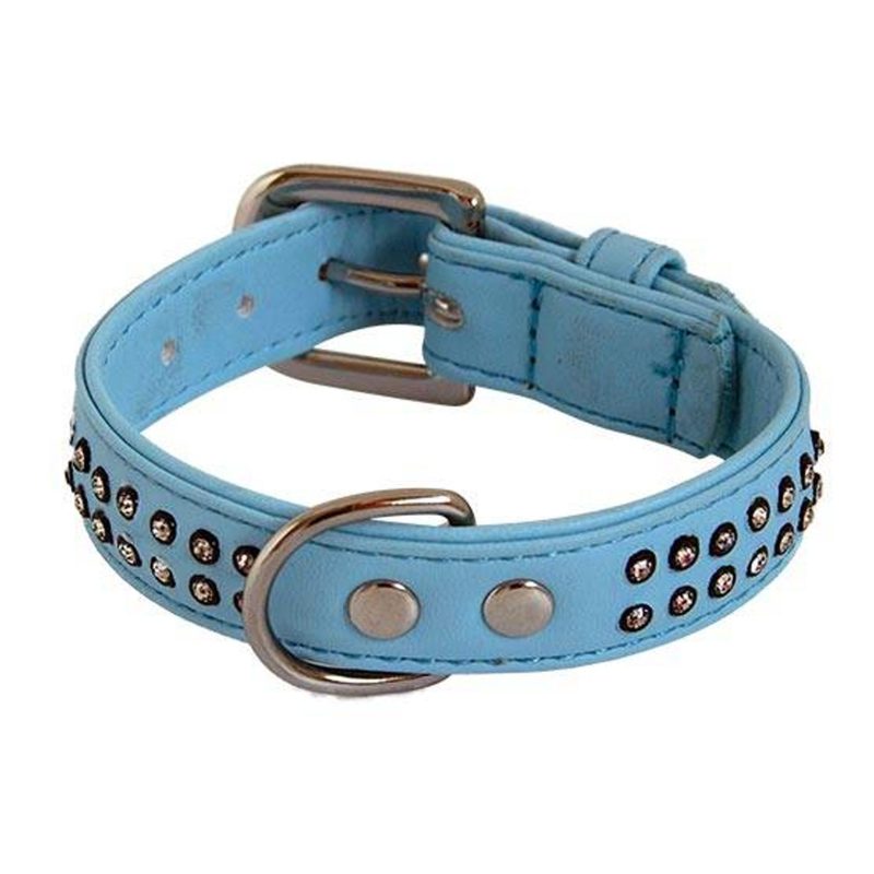 Collier Doogy Glam G1036 bleu