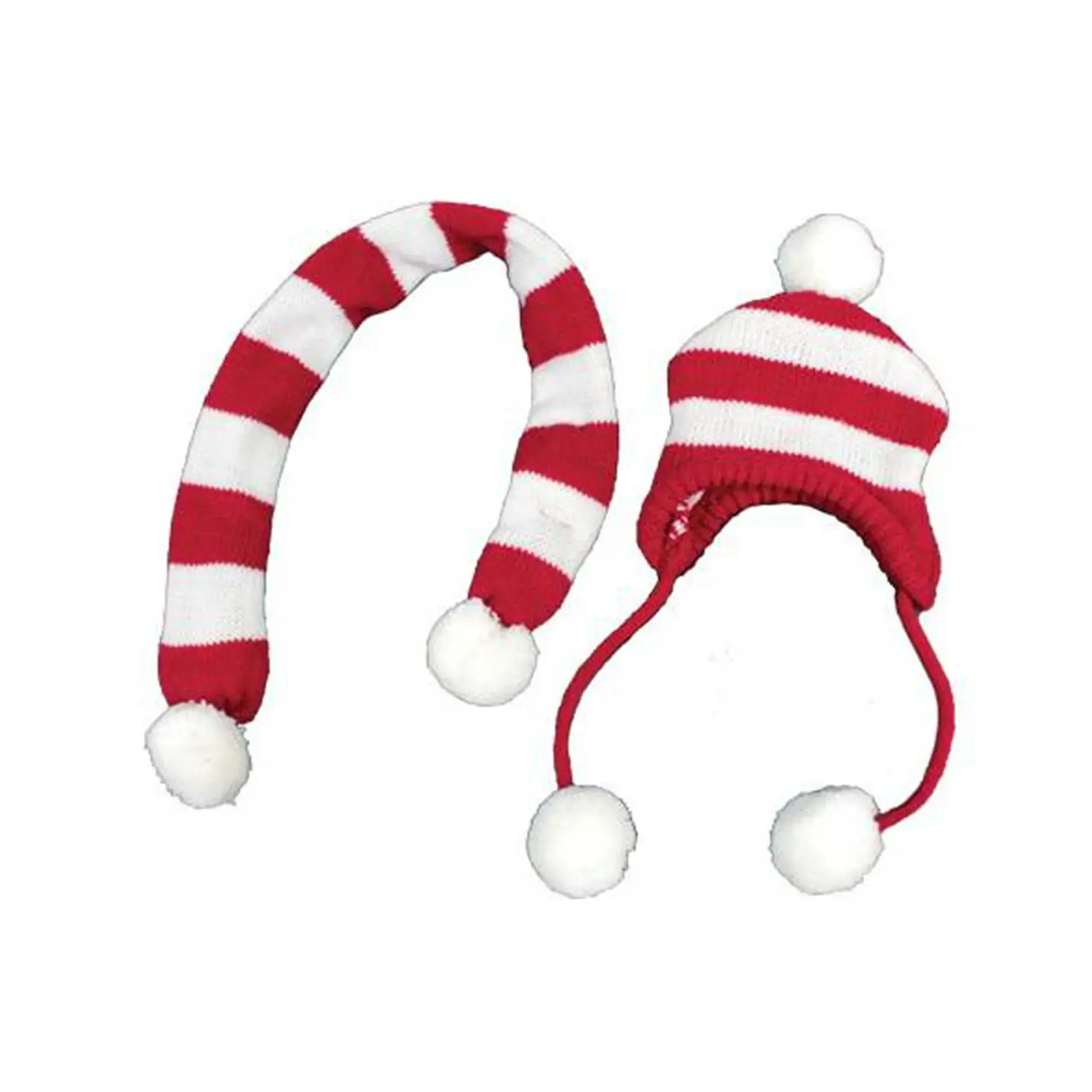 Bonnet et écharpe Noël chien Doogy 1-N0647