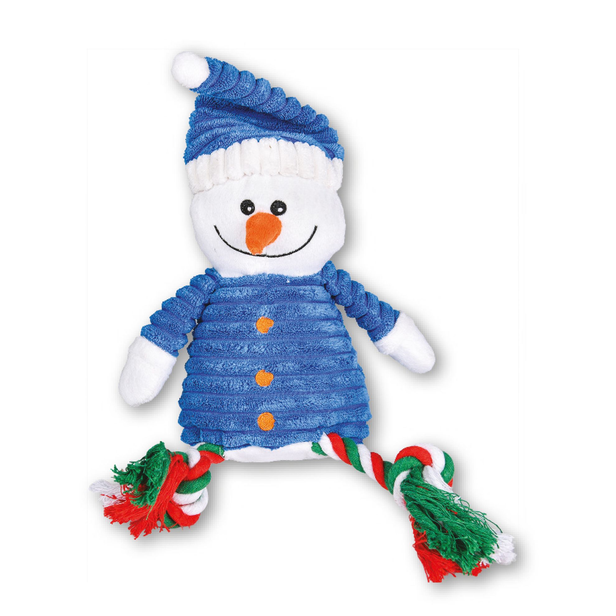 Peluche Bonhomme de neige de Noël 