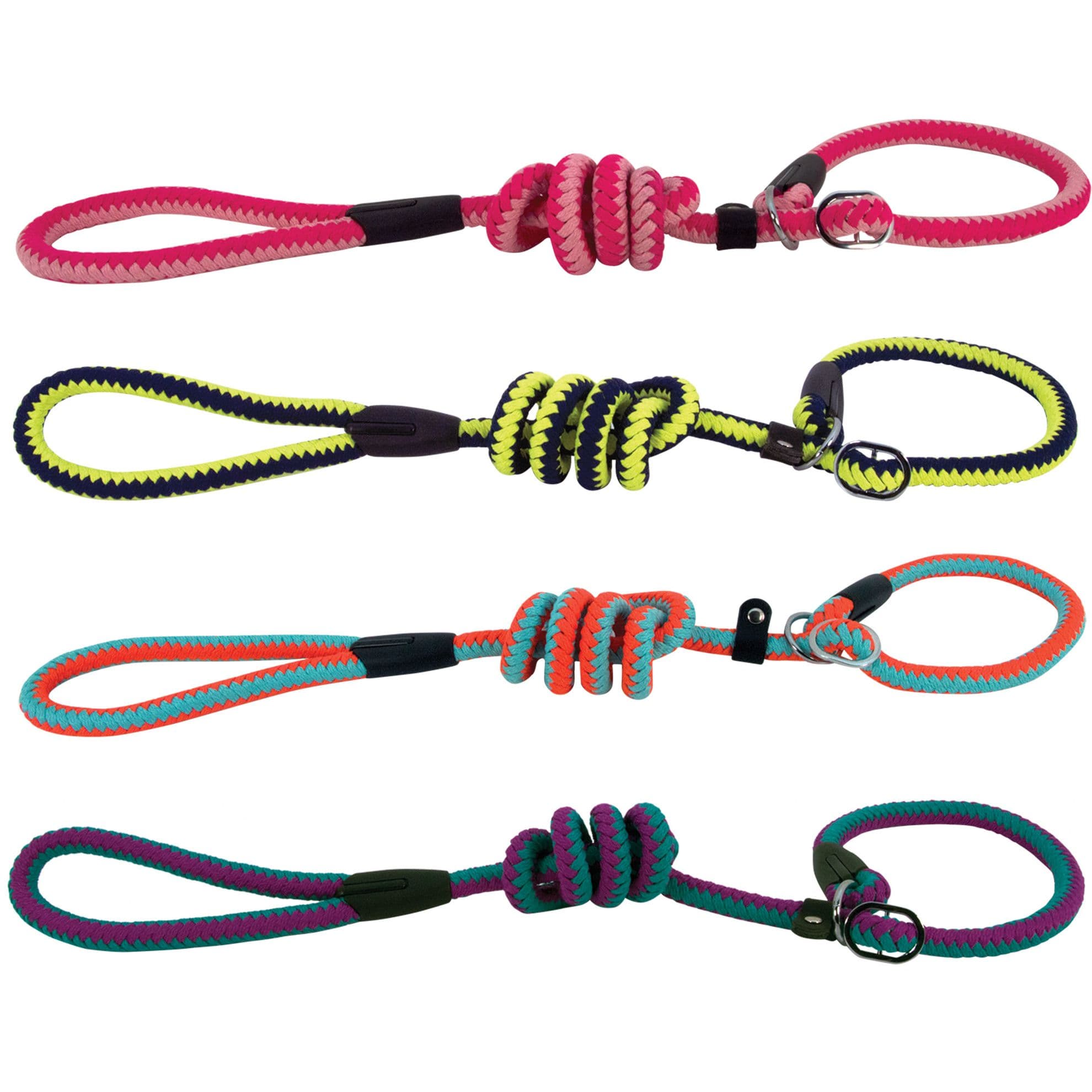 Laisse lasso corde fluo 