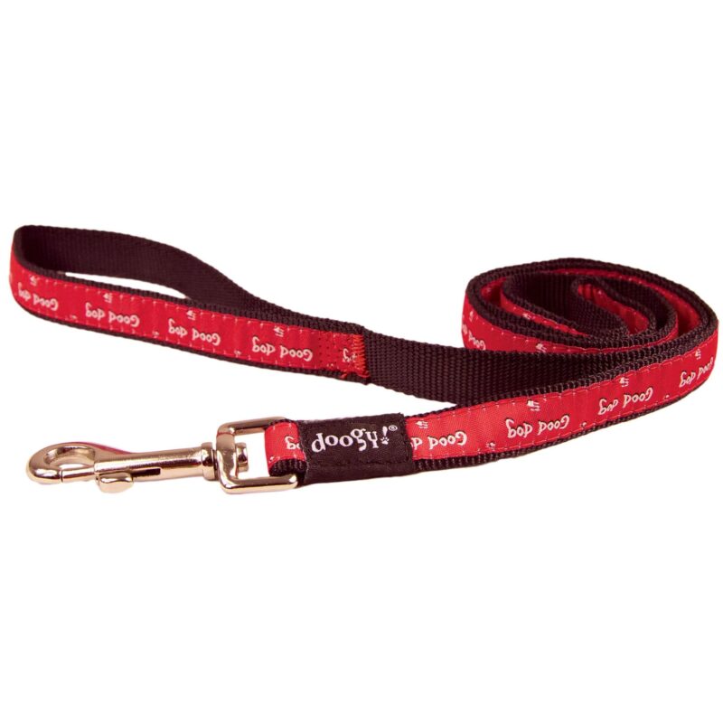 Laisse chien Doogy rouge E2371