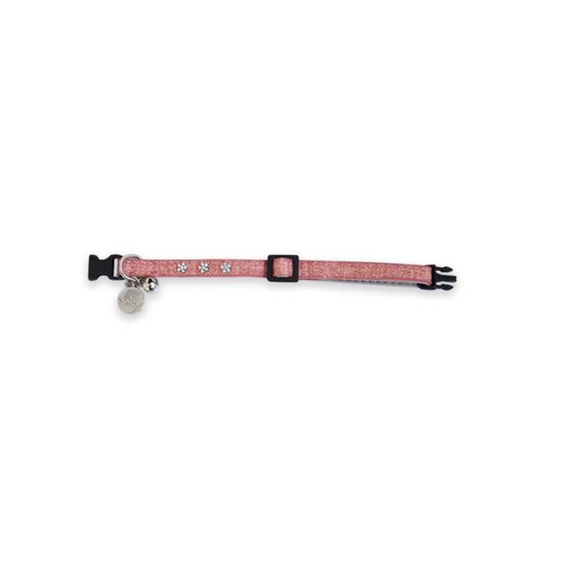 Collier rose chat Doogy fashion F2620