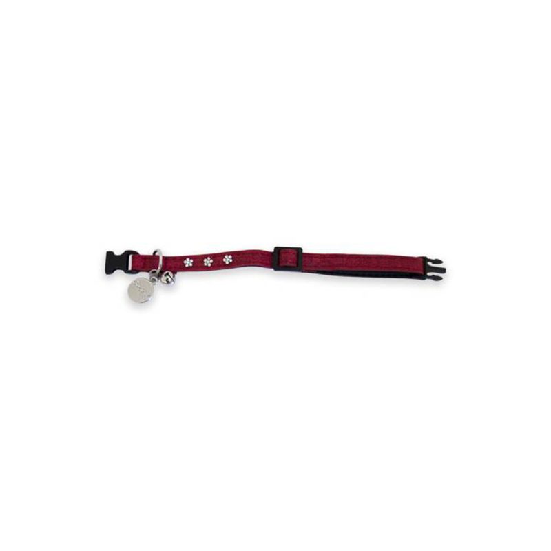 Collier rouge chat Doogy fashion F2620