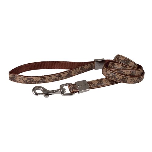 Laisse chien Doogy marron F7300