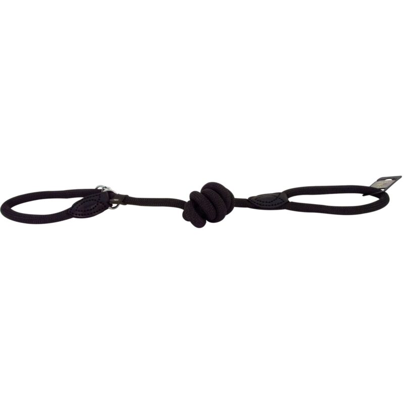 Laisse lasso chien Doogy noir G0400