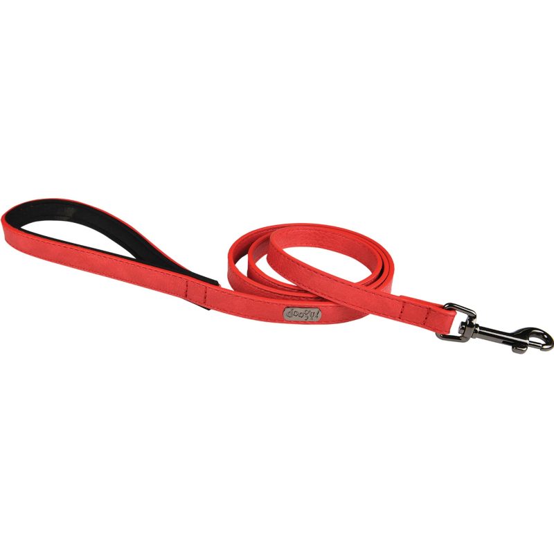 Laisse chien Doogy rouge G1210