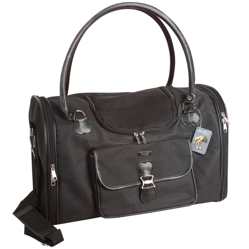 Sac transport chien Doogy noir L1402