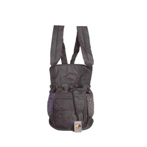 Sac ventral chien noir Doogy DOO-L1408