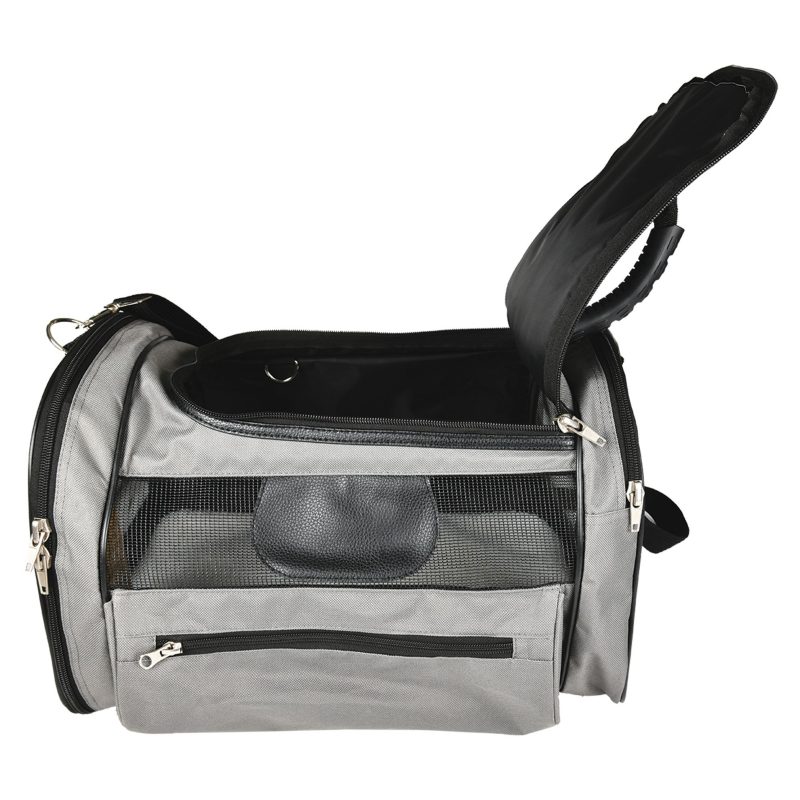 Sac transport gris chien L1434