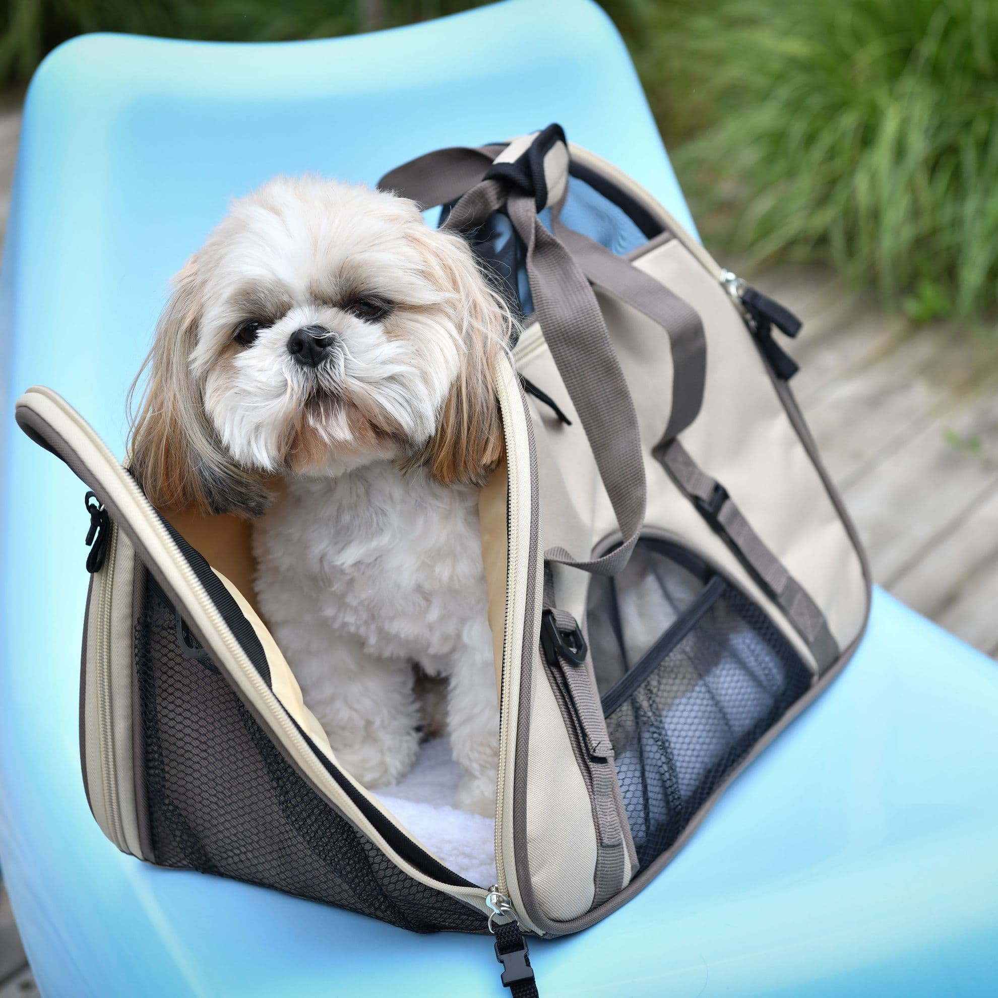 Sac de transport chien semi rigide 