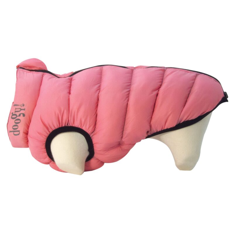 Doudoune chien Doogy rose N7300