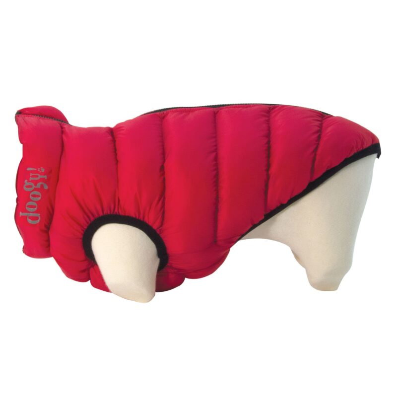 Doudoune chien Doogy rouge N7300